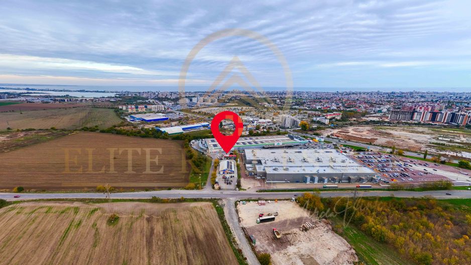 Aurel Vlaicu - Teren 3000 mp cu deschidere 30 m la Varianta Ovidiu. — fotografia 1